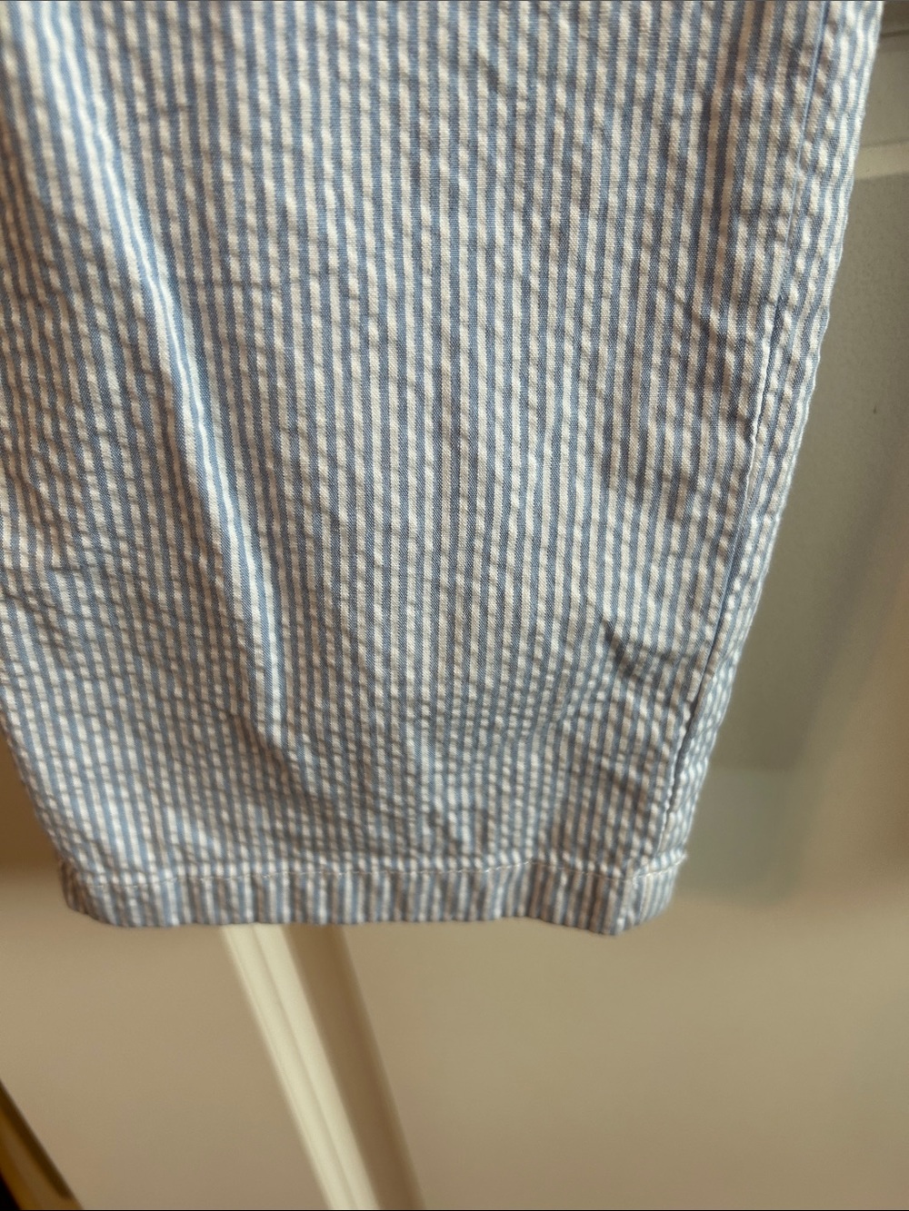 Vineyard Vines Blue and White Seersucker Chinos 32x30 - Picture 7 of 9